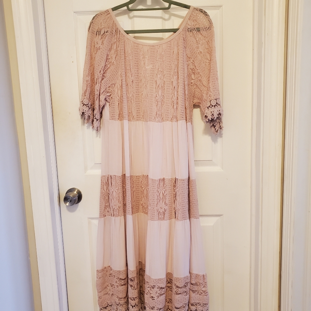 Boho lace dress
